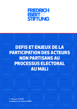 Défis et enjeux de la participation des acteurs non partisans au processus electoral au Mali