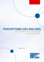 Perceptions des Maliens sur les opérations internationales de soutien à la paix